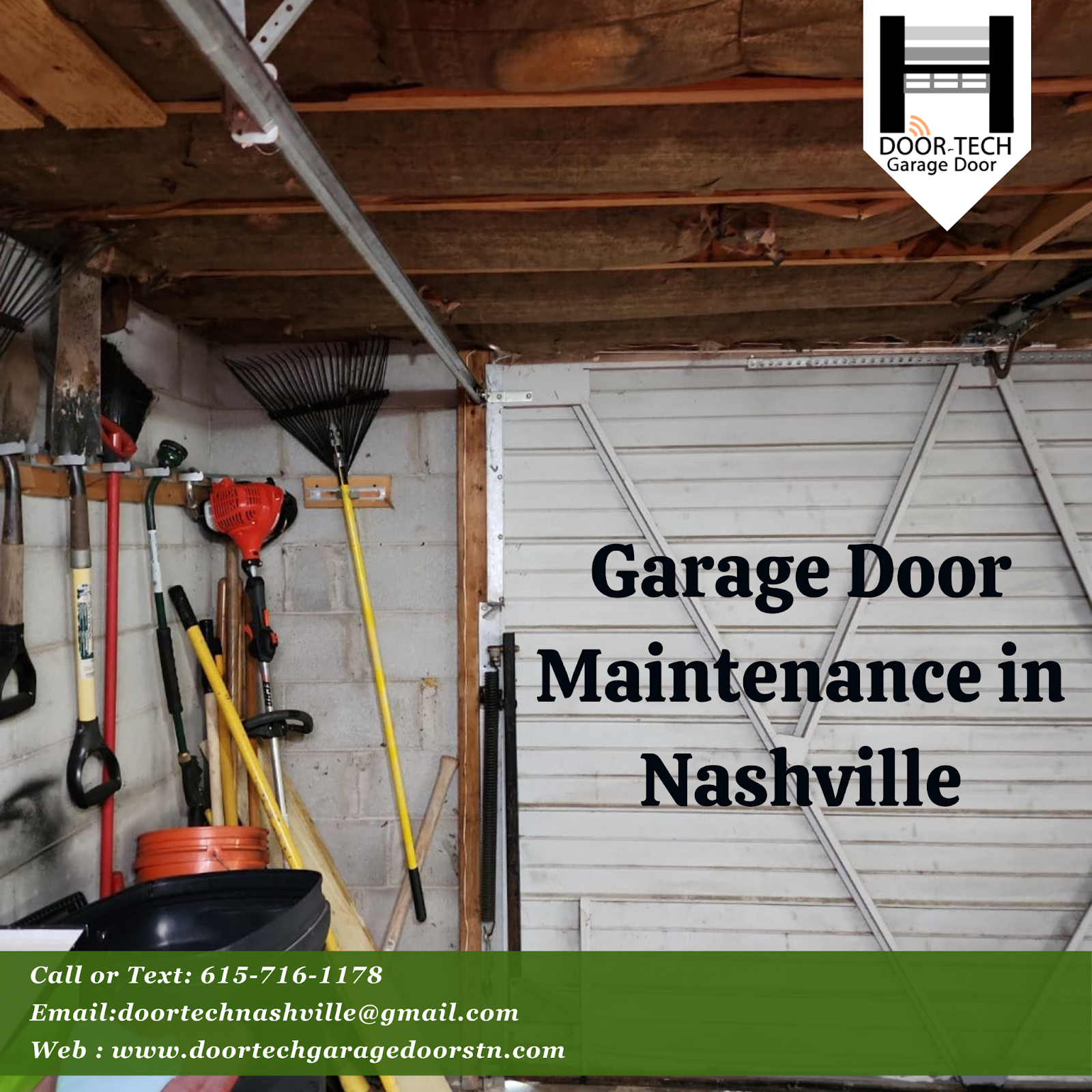 Garage Doors' Maintenance services in Nashville