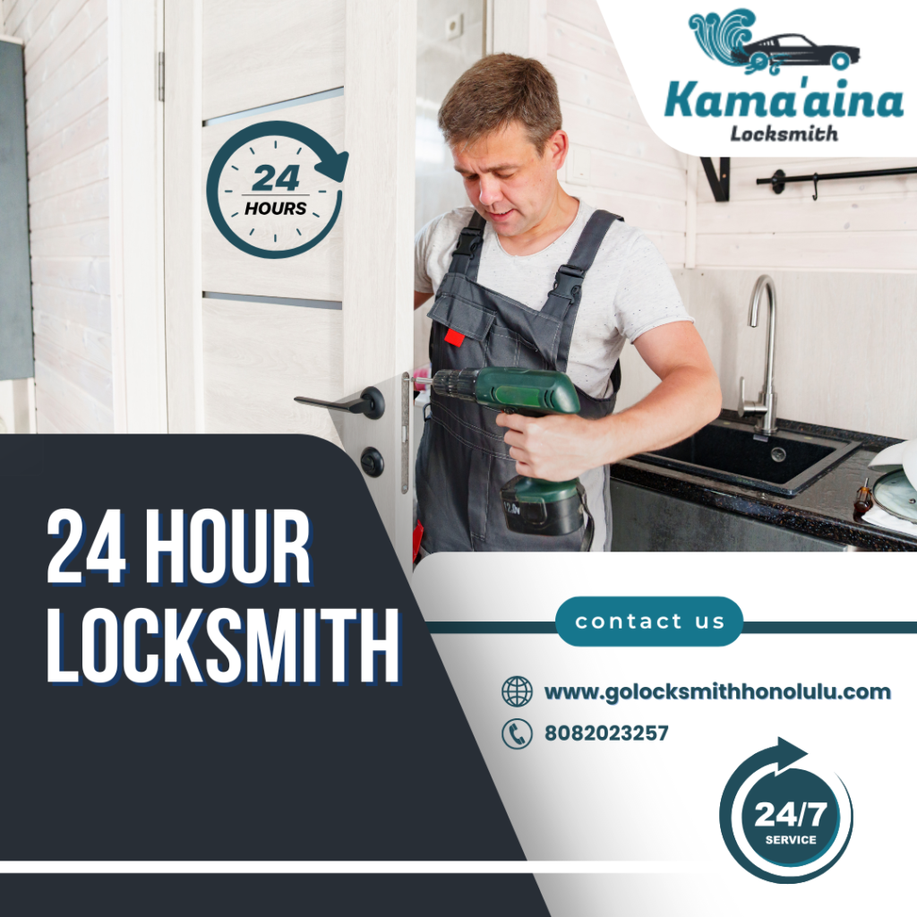 24 Hour Locksmith in Honolulu